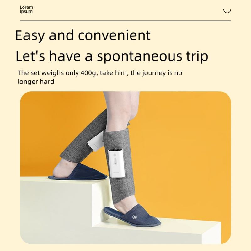 Electric air wave leg cover calf massager home automatic hot compress pressure leg massager leg slimming device