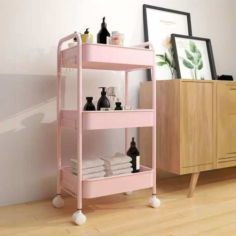 3 - tier rolling metal utility cart with wheels. Multifunctional, for kitchen, etc. Model: FRUTA - 001 1690 2090