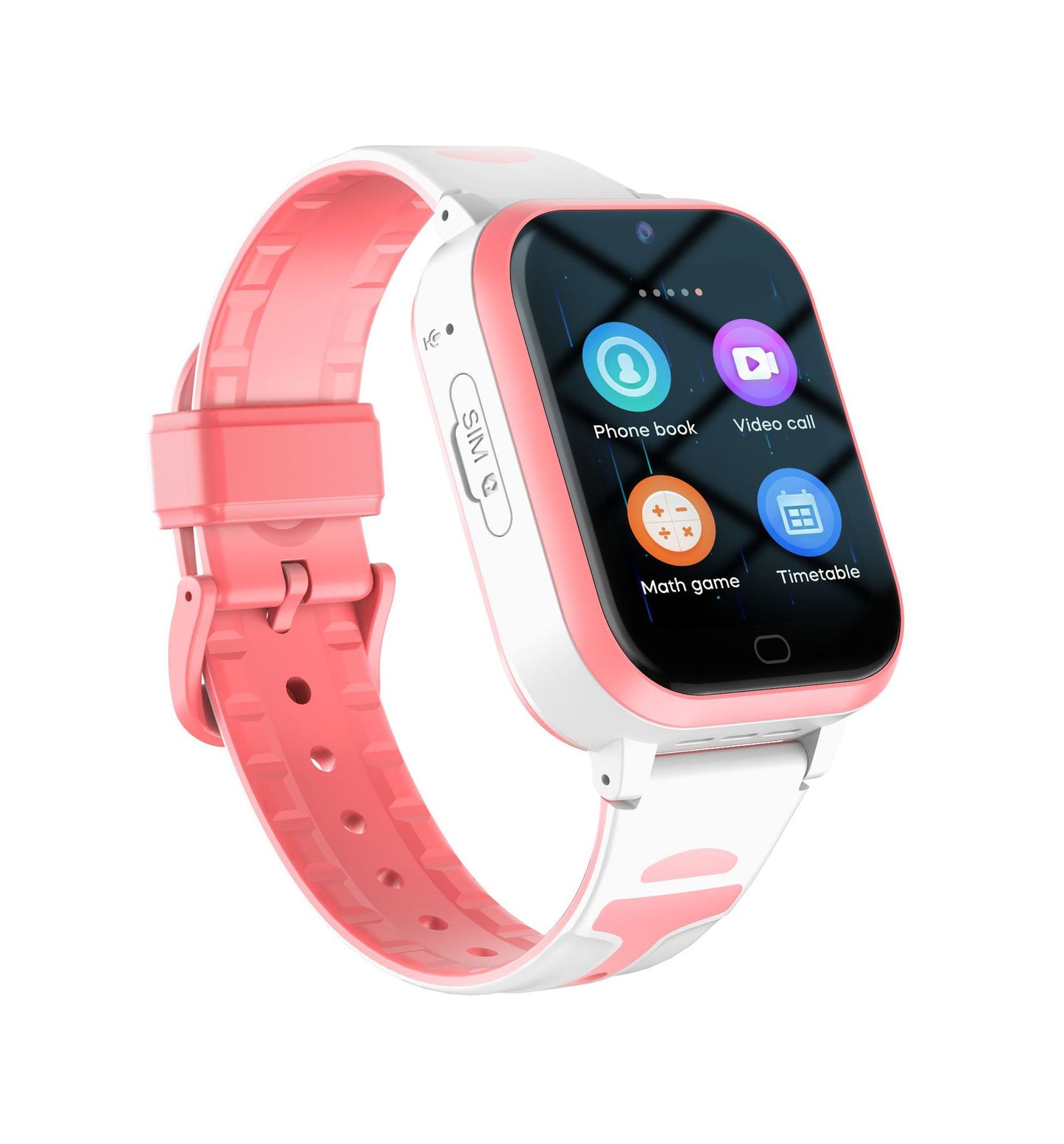 Long standby 4G smart children's phone watch Android card insertion video call positioning student watch